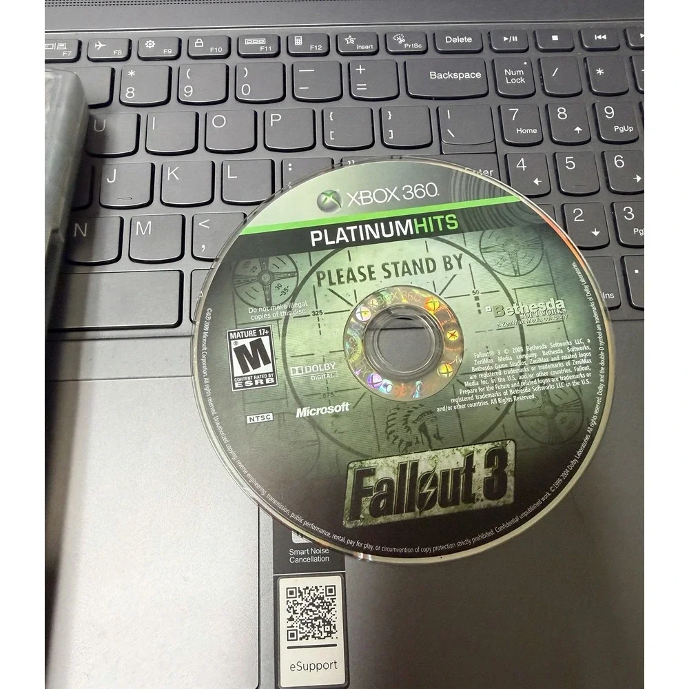 Fallout‎ 3 Microsoft Xbox 360 Platinum Hits Best Seller Bethesda RPG Game